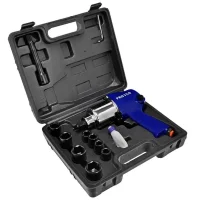 Chave de Impacto Pneumática 1/2 Pol. 68 Kgfm  Com Maleta - PDR-PRO-150K