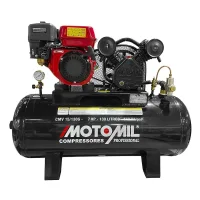 Compressor de Ar 15 Pés à Gasolina com motor 7HP - Motomil-CMV-15/130G