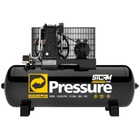 Compressor de ar 20 Pcm 140 Psi 200L 220/380V Trifásico - Pressure-Storm 600