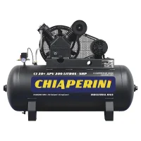 Compressor de Ar 20PCM 200L 175PSI 5HP Monofásico 220/380V – Chiaperini-000026068