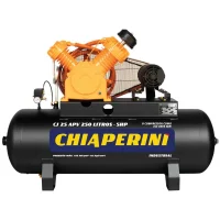 Compressor de Ar Alta Pressão 25 Pcm, 250 Litros, 175PSI, Motor de 5HP 220/380V Trif - Chiaperini-696
