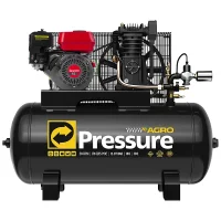 Compressor de Ar Agro 20PCM 160L com Motor Branco 7 HP - Pressure-8975701356