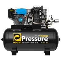 Compressor de Ar Gasolina Agro 20PCM 160L com Motor 7 HP - Pressure-8975701356