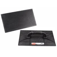 Desempenadeira Plástica Frisada Preta – Max Ferramentas-29010