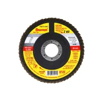Disco Flap Fibra de Vidro Cônico 115mm Grão 100 – Starrett-FDS115-100FC