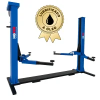 Elevador Automotivo 2,600 KG 220/380V Trifásico Lubrificado a Óleo - Azul - MGFER-2600