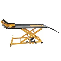 Elevador Rampa Hidráulica em Aço Para Motos 450KG Com Rodas - Elevi