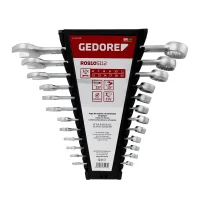 Jogo de Chaves Combinadas 6-22mm 12 Peças – Gedore-R09105112