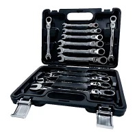 Jogo de Chaves Combinadas com Catraca Flexível 12 Peças 10544 Bremen