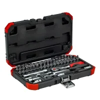 Jogo de Soquete Sextavado 1/4 Com 46 Pçs Gedore Red - R49003046