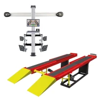 Kit Oficina com Alinhador Computadorizado 3D e Rampa de Alinhamento Pneumática - MGfer