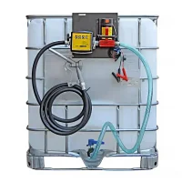 Kit Bomba para Abastecimento de Diesel 12V 40LPM C/ Medidor e Reservatório 1000 Litros