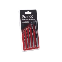 KIT Brocas Madeira 5 Pcs - BRANCO - 20070150