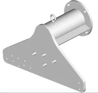 Placa Acessória p/ Motores Iveco 13,7 lts de Caminhões Eurotech e Eurotrakker - RAVEN-700331