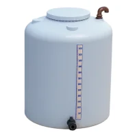 Tanque Cilíndrico Fechado Fundo Plano 1.500 litros Grein - 16134