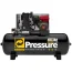 Compressor de Ar 15 Pcm, 140 Psi  de 175 Litros à Gasolina Motor 7HP -  Storm 450