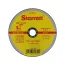 Disco de Corte Aço Inox 7" – Starrett-DAC180-24