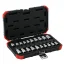 Jogo de Soquetes tipo Tork com Encaixe de 3/8 e 1/2 Pol. 20 Peças GEDORE - R68003020