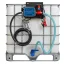 Kit Bomba para Abastecimento de Diesel 12V 40LPM C/ Medidor e Reservatório 1000 Litros - Bremen 8830900