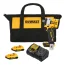 Kit Chave de Impacto Compacta 406Nm 20V com 2 Baterias 2Ah, Carregador Bivolt e Bolsa – DeWalt-DCF922D2-BR