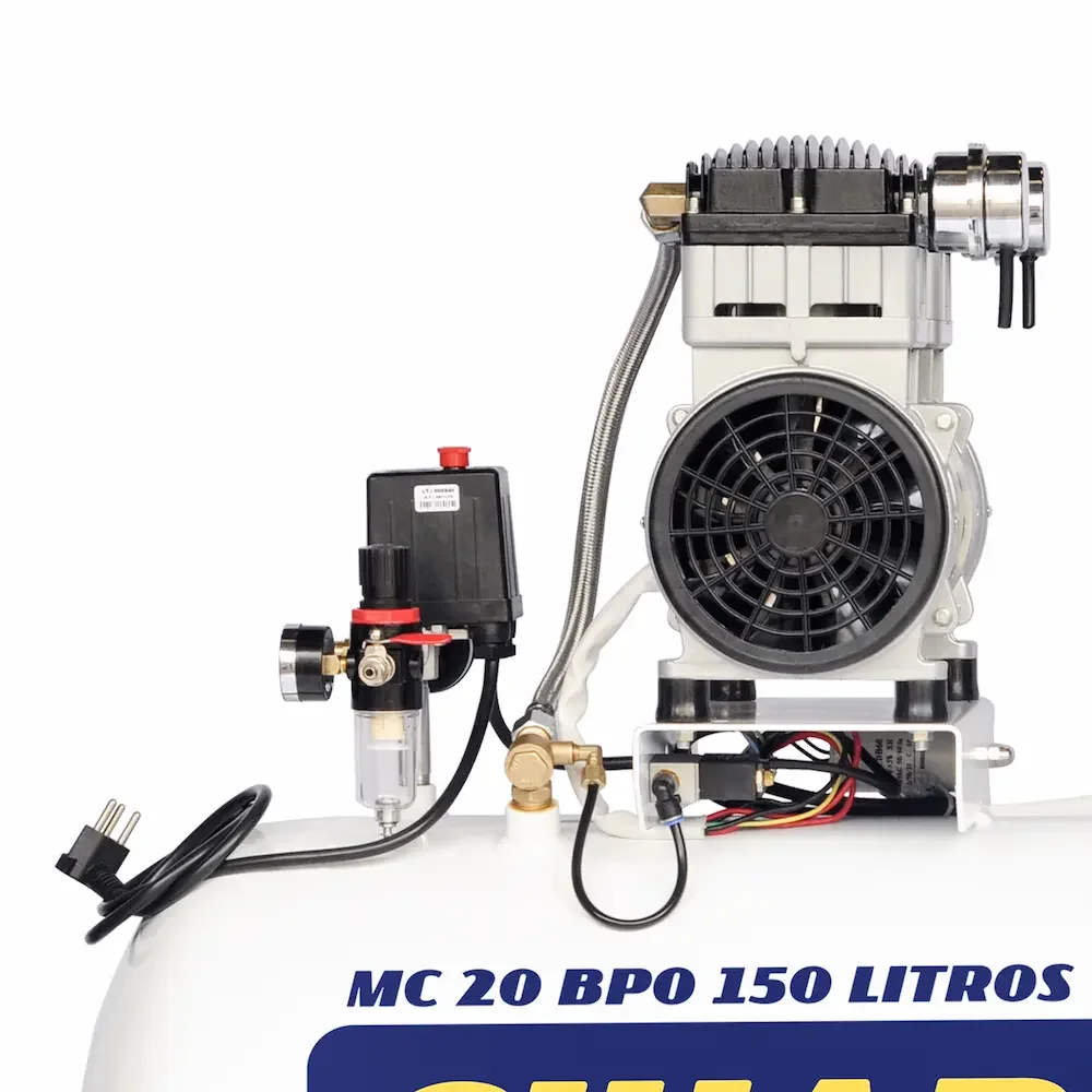 Compressor Odontológico 20BPO 150L 20 Pés 220v - Chiaperini