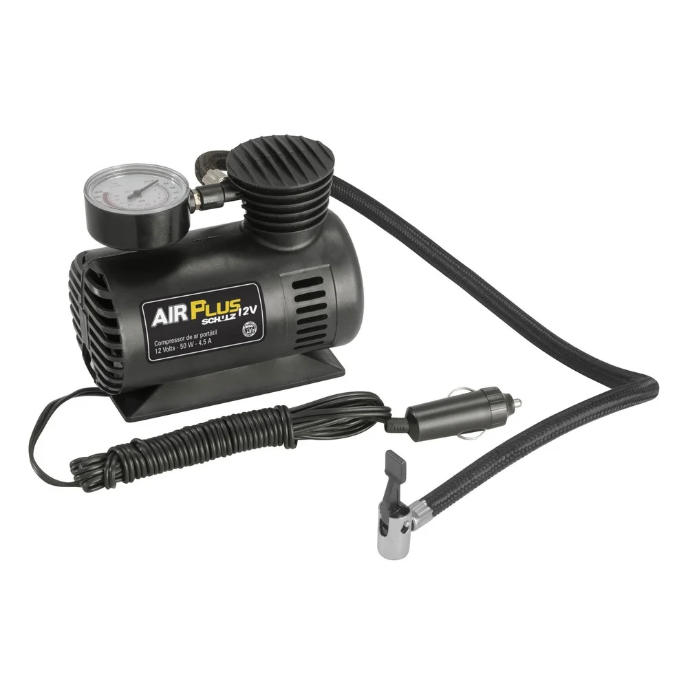 Motocompressor Ar Direto Portátil 12v para Acendedor - Schulz