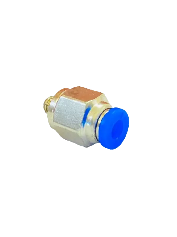 Conexão Reta Macho Para Mangueira PU 4mm - Bel Air