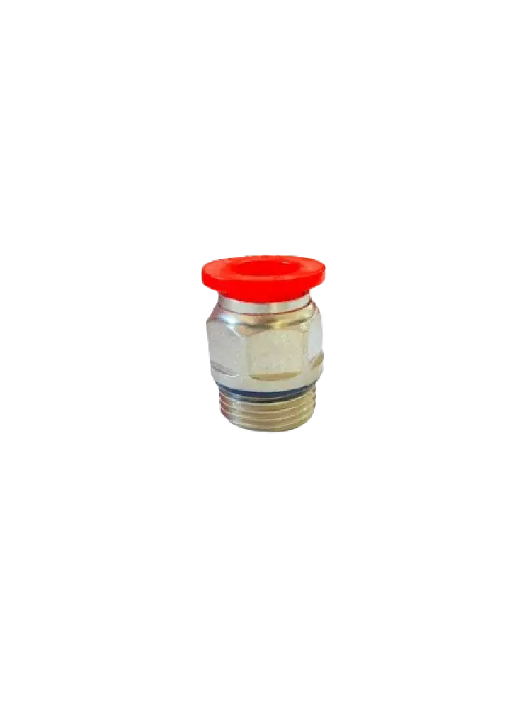 Conexão Reta Macho Para Mangueira PU 6mm - Bel Air