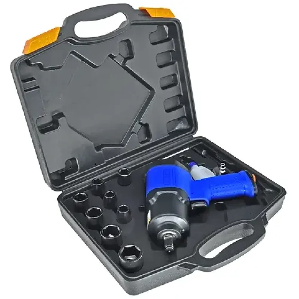 Kit Chave De Impacto Pneumática 1/2" Pol. 74kg Pro-160k - PDR