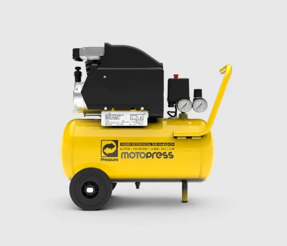 Motocompressor de Ar Motopress 8.2 Pés 25 L - Pressure