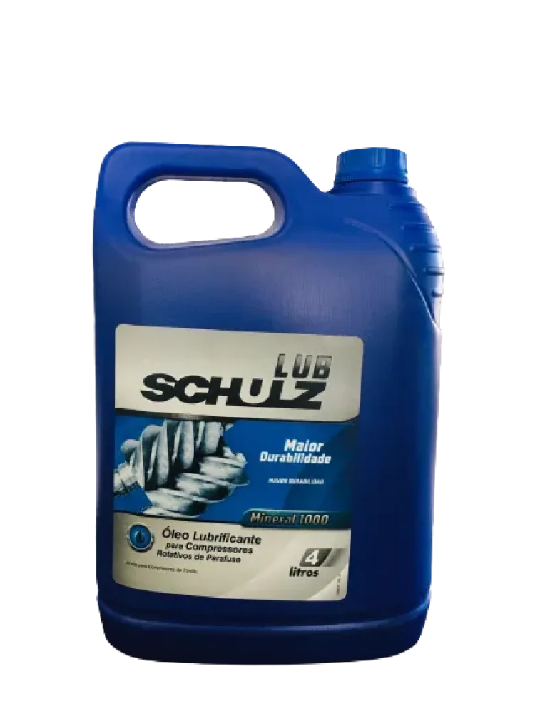 Óleo Lubrificante Para Compressor a Parafuso 4L Mineral 1000 - Schulz