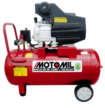 Motocompressor de Ar MAM 10 50L BR Monofásico 127/220V - Motomil