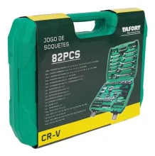 JOGO DE SOQUETES 82 PEÇAS - TAFORT JOGO DE SOQUETES 82 PEÇAS - TAFORT