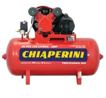 Compressor De Ar Média Pressão 10 PCM 110 Litros RED – Chiaperini