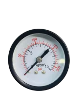 Manômetro Horizontal 200lbs Com Rosca de 1/4" - Joitec