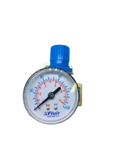 Regulador de Pressão 1/2" com Manômetro - Fluir