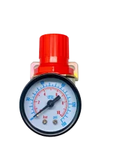 Regulador de Pressão 1/4" com Manômetro - Bel Air Regulador de Pressão 1/4" com Manômetro - Bel Air