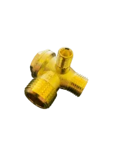 Válvula de Retenção 1/2"x3/8''x1/8'' com Anilha Motocompressor 8.5/7.6 21L - Chiaperini