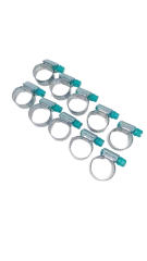 Kit Abraçadeira Regulável 22-32 14mm 10 Peças -  Suprens