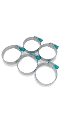 Kit Abraçadeira Regulável 32-44 14mm 5 Peças - Suprens