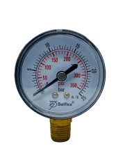 Manômetro Vertical 350lbs Com Rosca De 1/4" - Balflex