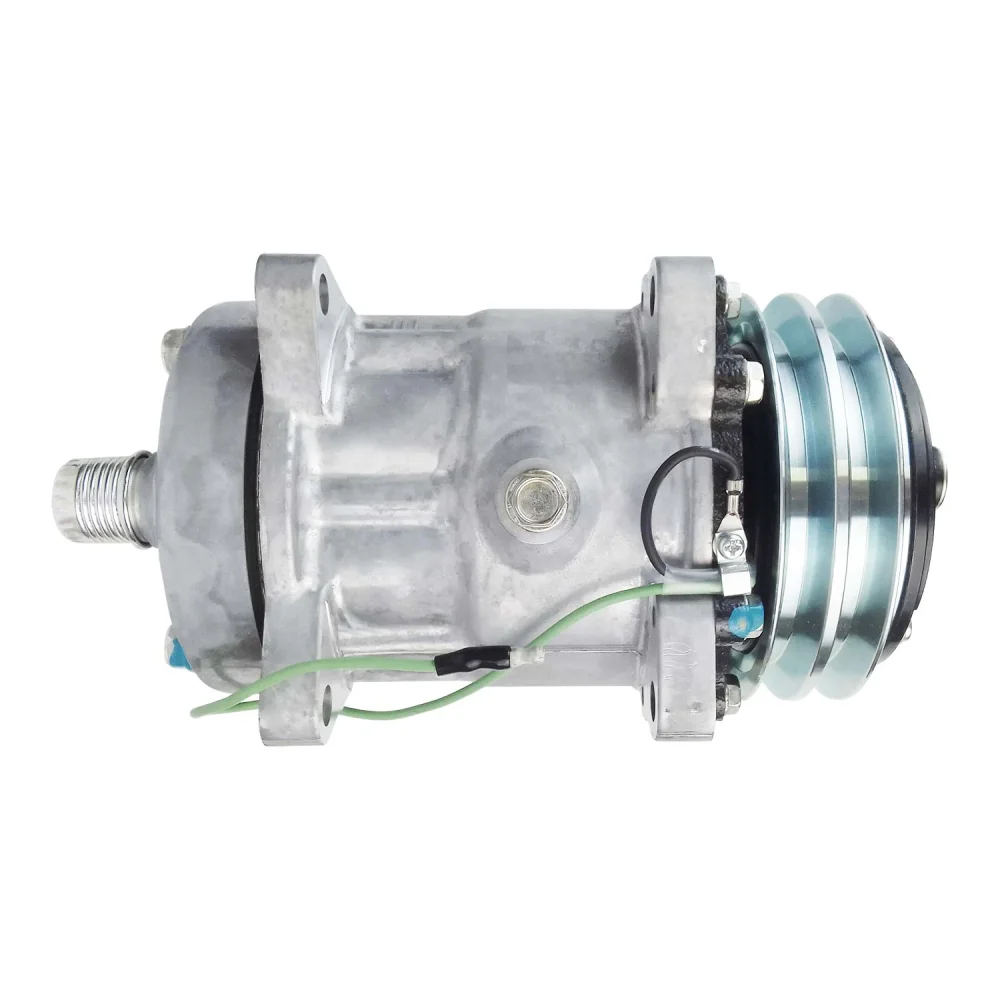 suusan.117.saeさん12-4-5 Compressor de Ac Universal Sanden 7H15 2A 24V 4Fix Flex -Oem