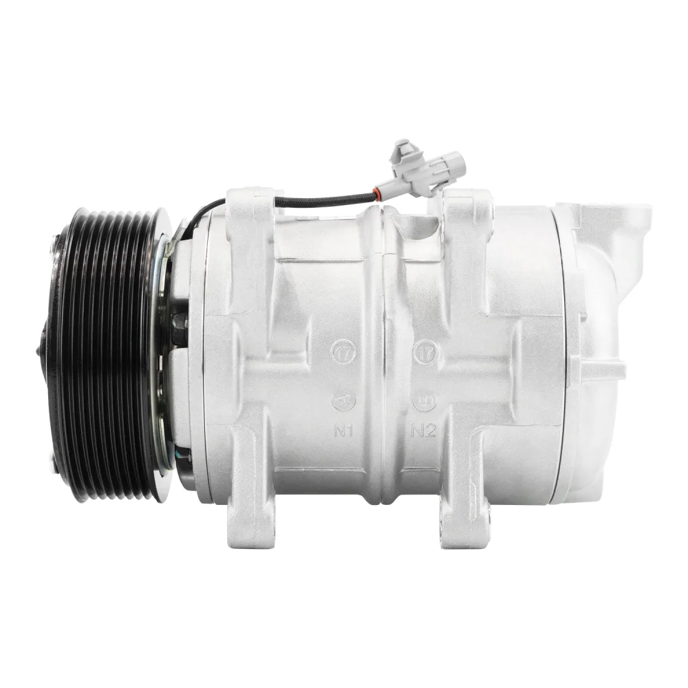Compressor Ac Dks17 8Pk 8Fix P/ Pá Carregadeira Xcmg (Green