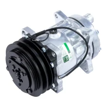 A/C Compressor 7H15 2V 12V 8fix hrz 12x12 Green