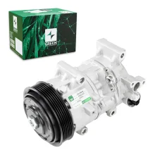 A/C Compressor 6SEU14C 6PK 4Fix p/ Corolla 16-25 12V (GREEN)