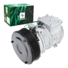 A/C Compressor Hitachi LX100-5; John Deere 700J...(GREEN)