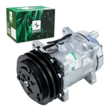 A/C Compressor Universal 7H15 2V 24V Horizontal 8 Fix (GRN)