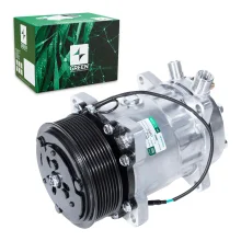 A/C Compressor Universal 7H15 8PK 24V Vertical 8 Fix (GREEN)