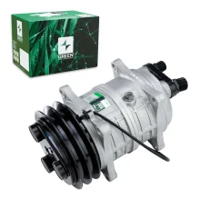 A/C Compressor Universal TM16 2V 12V 8 Fix Horizontal -GREEN