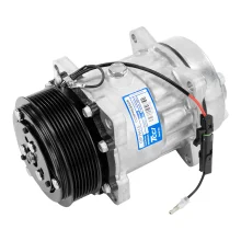 A/C Compressor 7H15 Mod. Sanden 8PK 8FIX Flex 12V (TCCI)